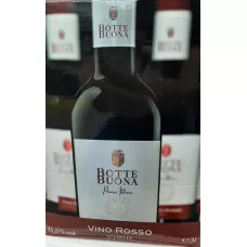 Вино Botte Buona Vino Rosso D&#039;Italia кр.п/сух 3л 11,5% (Италия, Эмилия-Романия, ТМ Botte Buona)