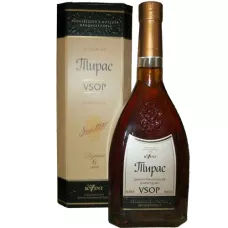 Коньяк Тирас 6 років VSOP 0,5 л 40% кор (Молдавія)