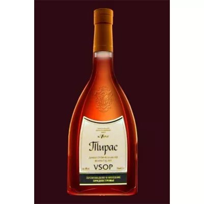 Коньяк Тирас 6 років VSOP 0,5 л 40% (Молдавія, ТМ Тирас)
