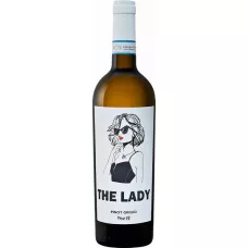 Вино The Lady Pinot Grigio delle Venezie DOC бел.сух 0,75л 12,5% (Италия, Венеция,ТМ Ferro13)