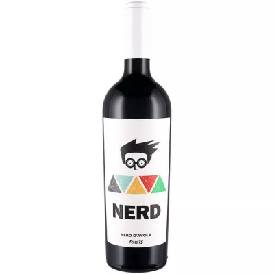 Вино Nerd Nero D&#039;Avola DOC кр.сух 0,75л 13% (Італія, Сицилія,ТМ Ferro13)
