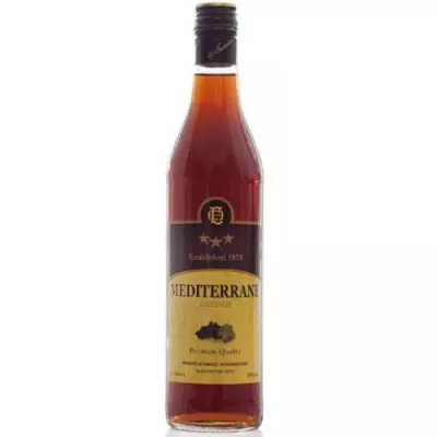 Бренді Mediterrane 3 зірки 0,7 л 36% (Греція, ТМ Mediterrane)