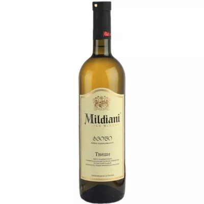 Вино Твіші AOC біл.п/сл 0,75 л 11-13% (Грузія, Кахетія, ТМ Mildiani)