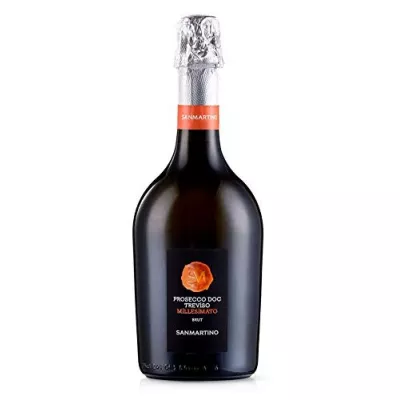 Вино ігристе Prosecco DOC Mill 2018 бел.брют 0,75 л 11% (Італі, Тревізо, ТМ Sanmartino)