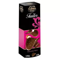 Чіпси чорний шоколад Crispy Dark 125г (Франція, ТМ Truffettes de France)