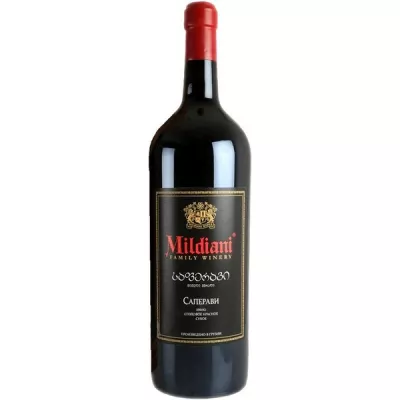 Вино Сапераві кр.сух 1,5л 11-13% (Грузія, Кахетія, ТМ Mildiani)