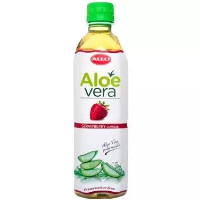 Алое вера Aleo Strawberry 0,5 л (Тайвань, ТМ Aleo)
