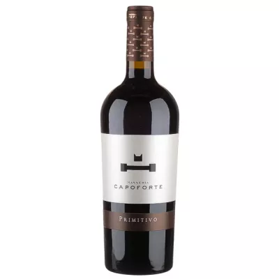 Вино Primitivo IGT Salento кр.сух 0,75 л 15% (Італія, Саленто, ТМ Capoforte)