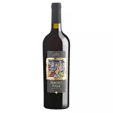 Вино Primitivo IGT кр.сух 0,75 л 13,5% (Італія, Апулія, ТМ Vitis Nostra)