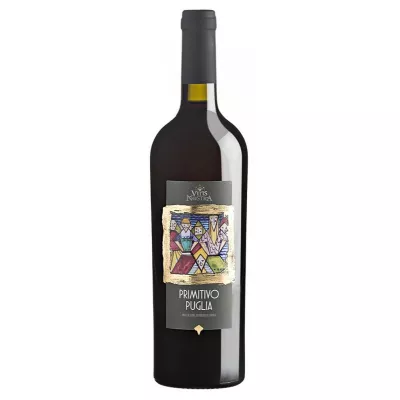Вино Primitivo IGT кр.сух 0,75 л 13,5% (Італія, Апулія, ТМ Vitis Nostra)