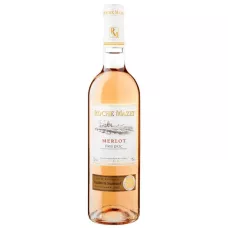 Вино Merlot Pays D&#039;oC IGT роз.сух 0,75л 12,5% (Франція, Лангедок-Руссильон, ТМ Roche Mazet)