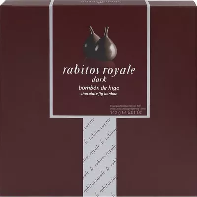 Інжир у шоколаді Rabitos Royale 8шт 142г (Іспанія, ТМ Rabitos Royale)