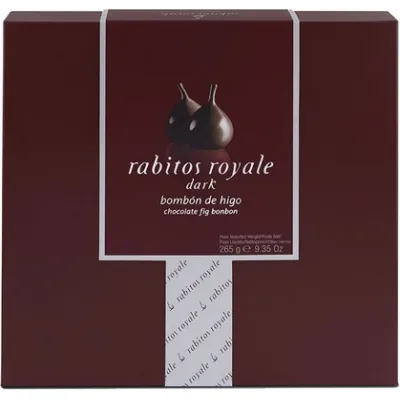 Інжир у шоколаді Rabitos Royale 15шт 265г (Іспанія, ТМ Rabitos Royale)