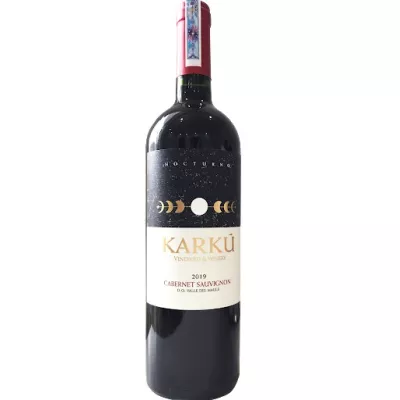 Вино Cabernet Sauvignon кр.сух 0,75 л 13% (Чілі, Д.Мауле, ТМ Karku)