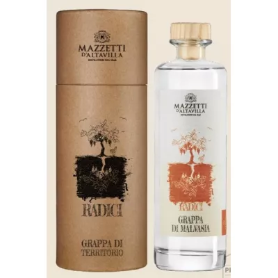 Граппа Radici di Malvasia 0,5 л 43% кор. (Італія, ТМ Mazzetti)