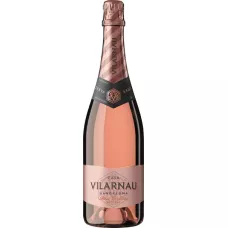 Вино игристое Cava Vilarnau Reserva Organic роз.брют 0,75л.12% (Испания,Каталония,TM Vilarnau)