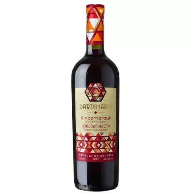 Вино Кіндзмараулі кр.п/сл 0,75 л 12% (Грузія, ТМ Dardimandi)