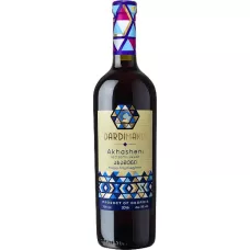Вино Ахашені кр.п/сл 0,75 л 12% (Грузія, ТМ Dardimandi)
