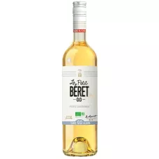 Вино б/алкогольное Le Petit Beret Organic Chardonnay бел.п/сл 0,75л (Франция,ТМ Le Petit Beret)