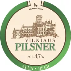 Пиво Vilniaus Pilsner 0,5 л 4,7% скло (Литва, ТМ Vilniaus)