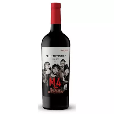 Вино El Bautismo Malbec M4 кр.сух 0,75 л 13% (Аргентина, Мендоза, ТМ El Bautismo)