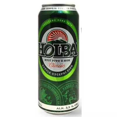 Пиво Holba Horska 4.2% 0,5л ж/б (Чехія, Pivovar ZUBR)