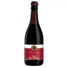 Вино ігристе Lambrusco Amabile IGT біл.п/сл 0,75л 8% (Італія, Емілія-Романія, TM Botte Buona)