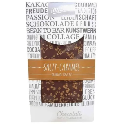 Шоколад молочний Salty caramel 100г (Німеччина, ТМ Meybona)