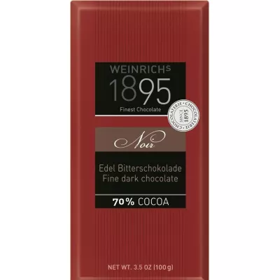 Шоколад темний Weinrich 1895 70% 100г (Німеччина, ТМ Weinrich 1895)