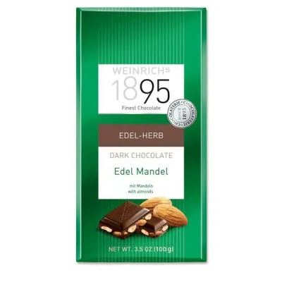 Шоколад молочний з мигдалем Weinrich 1895 100г