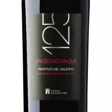 Вино 125 Primitivo del Salento IGP кр.сух 3л 12,5% дер кор(Італія, Апулія, ТМ Feudi Salentini)