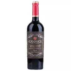 Вино  Masserie Primitivo/Merlot IGPCodici кр.сух 0,75л 13,5% (Италия, Пулия, ТМ Codici)