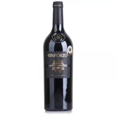 Вино Rinforzo Primitivo Salento IGP кр.сух 0,75 л 14,5% (Італія, Пулія, ТМ Rinforzo)