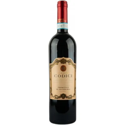 Вино Masserie Primitivo di Manduria DOP Codici кр.сух 0,75 л 14%