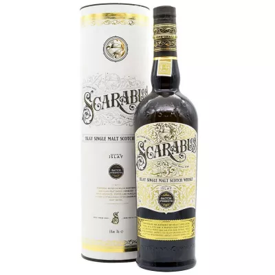 Віскі Scarabus Islay Batch Strenght Single Malt 0,7 л 57% тубус (Шотландія, ТМ Scarabus)