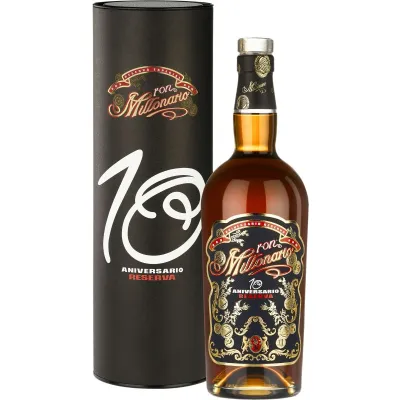 Ром Millonario 10 Aniversario Reserva 0,7 л 40% кор