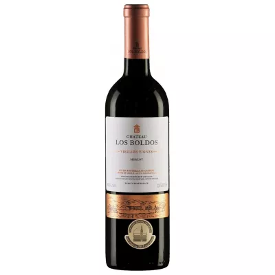 Вино Vieilles Vignes Merlot кр.сух 0,75 л 14% (Чилі,Д. Качапоаль,ТМLos Boldos)