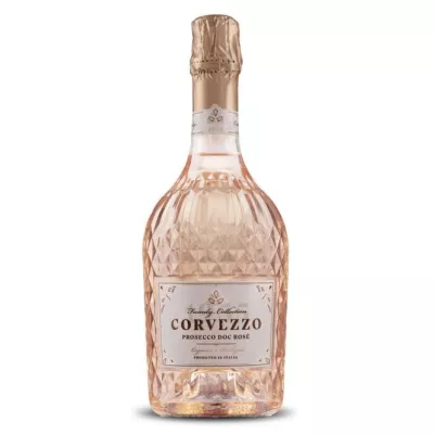 Ігристе вино Prosecco BIO DOC роз.брют 0,75л 11,5% (Італія, Венето, ТМ Corvezzo)