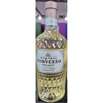 Вино Pinot Grigio delle Venezie BIO DOC білий сухий 0,75 л 12% (Італія, Венето, ТМ Corvezzo)