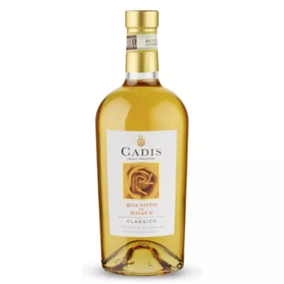 Вино Recioto di Soave Classico DOCG біл.п/сл 0,5л 12,5% (Італія, Венето, ТМ Cadis)