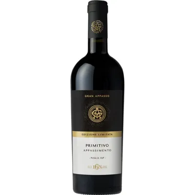 Вино Primitivo Passito Puglia IGP 2021 кр.сух 0,75 л 16%
