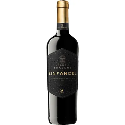 Вино Zinfandel Puglia IGP кр.сух 0,75 л 14% (Італія, Апулія, ТМ Masseria Trajone)