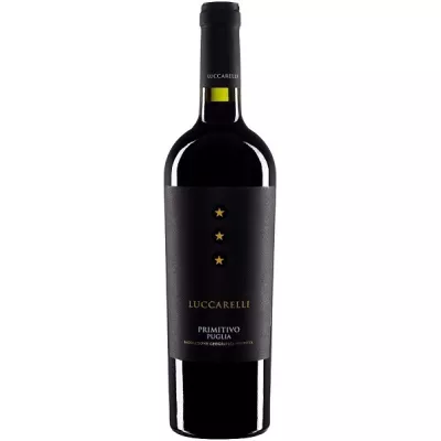 Вино Primitivo Puglia IGP кр.сух 0,75 л 14% (Італія, ТM Luccarelli)