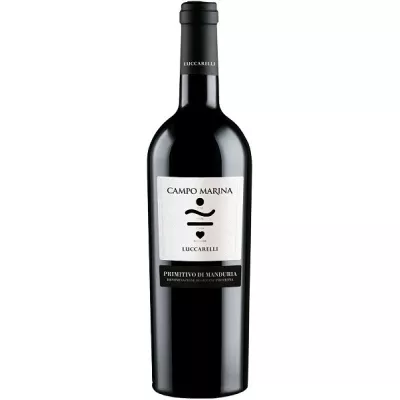 Вино Primitivo di Manduria DOC кр.сух 0,75 л 14,5% (Італія, ТM Campo Marina)