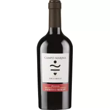 Вино Primitivo/Merlot Puglia IGP кр.сух 0,75 л 14% (Італія, ТM Campo Marina)