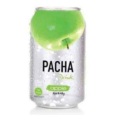 Лимонад Pacha зі смаком яблука Pacha Green Apple 0,33 з/б