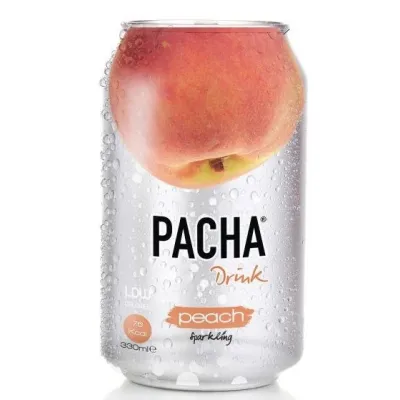 Лимонад Pacha зі смаком персика Pacha Mojito 0,33 ж/б
