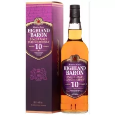 Віскі Highland Baron 10 year single malt 0,7 л 40% кор (Шотландія, ТМ Highland Baron)