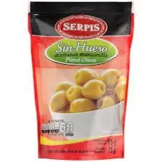 Оливки зелені Serpis 175г (Іспанія, ТМ Serpis)