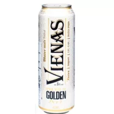 Пиво Golden 5% 0,568 л (Литва, ТМ Vienas)